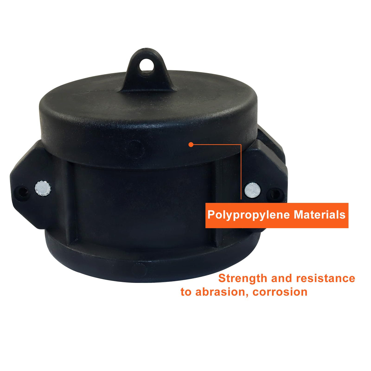 Kyuionty 2 Inch Poly Camlock Dust Cap, DC200, 2 Pack