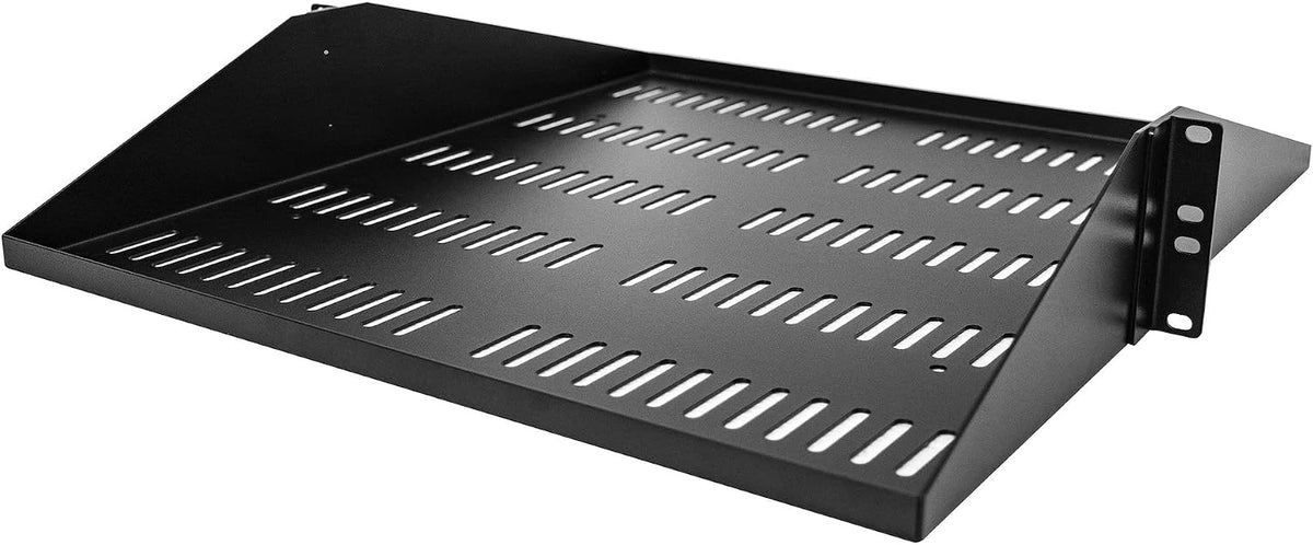 StarTech 2U Vented Center-Mount Shelf, 200lb, 20in (SHELF-2U-20-CENTER-V)