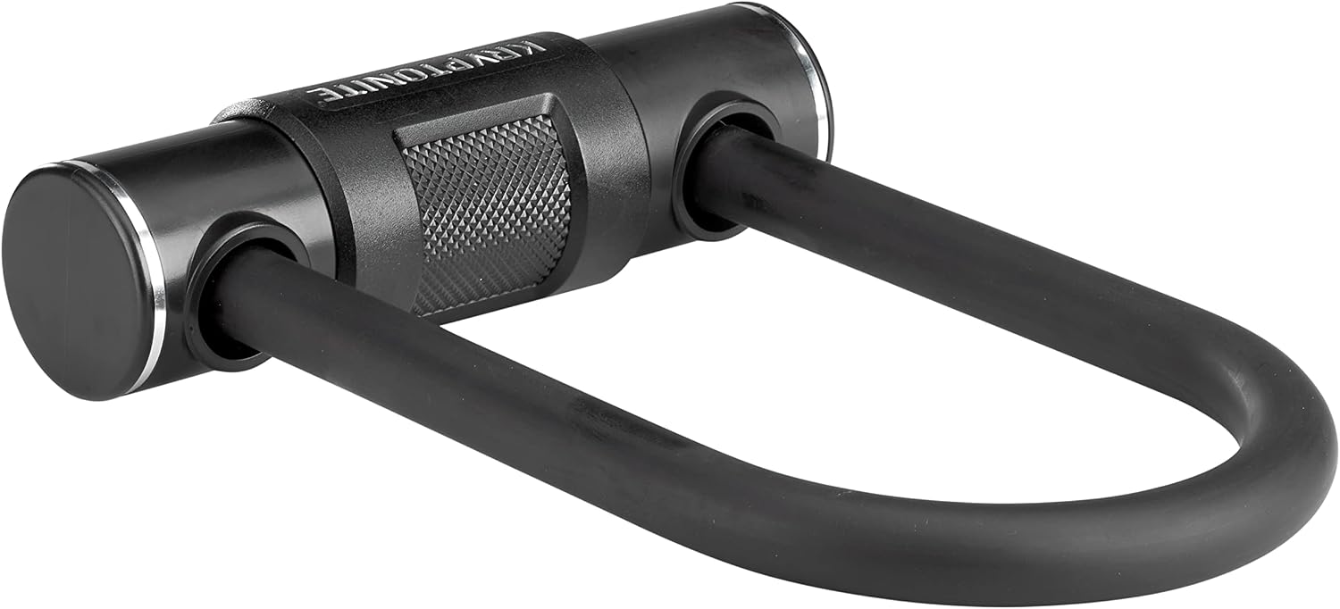 Parkview Bike U-Lock, 12mm Hardened Steel Shackle, 4ft Cable