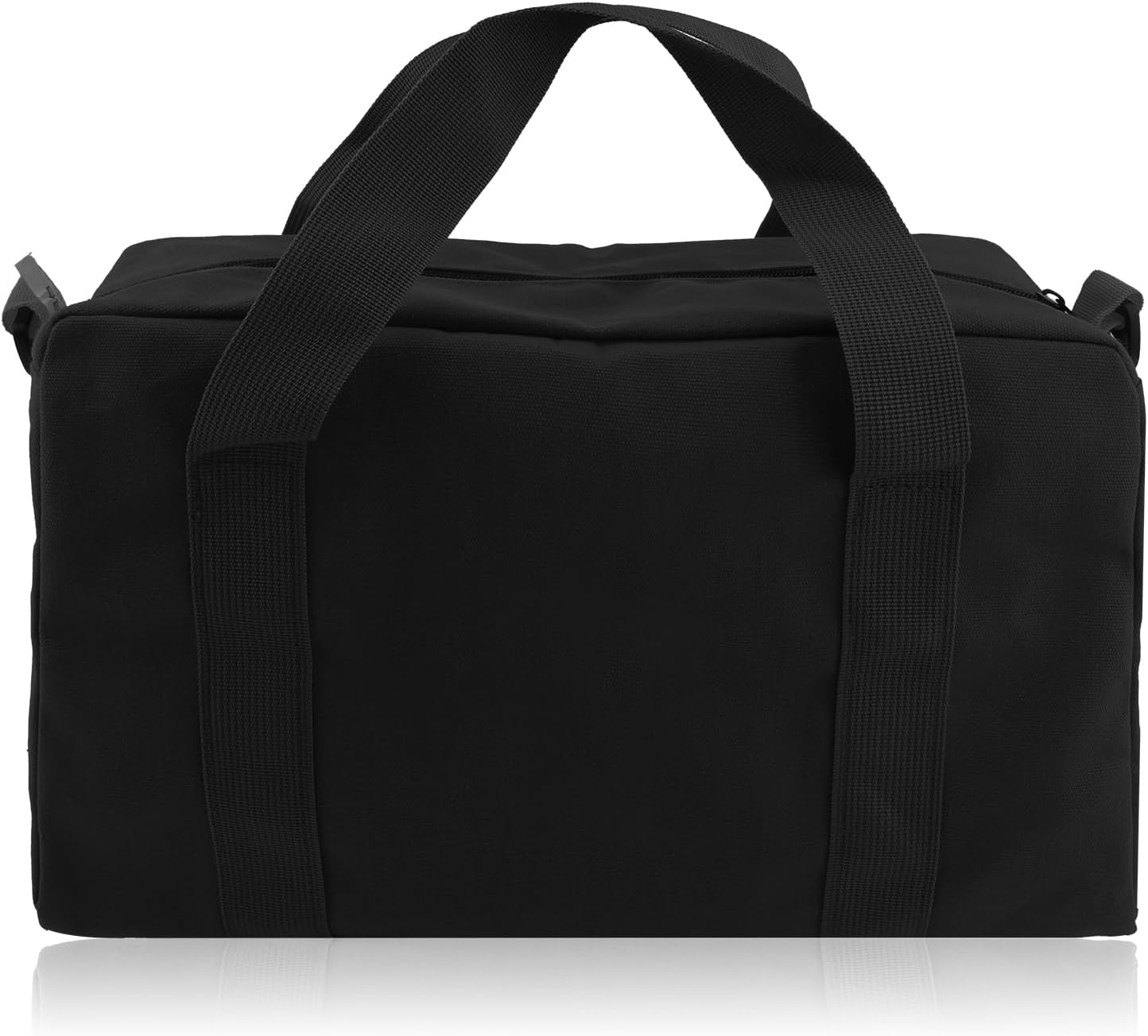 Small Tool Bag,Close Top Wide Mouth Tool Organizer Bag,Large Capacity Tool Bags for Men,Canvas Tool Storage Bag for