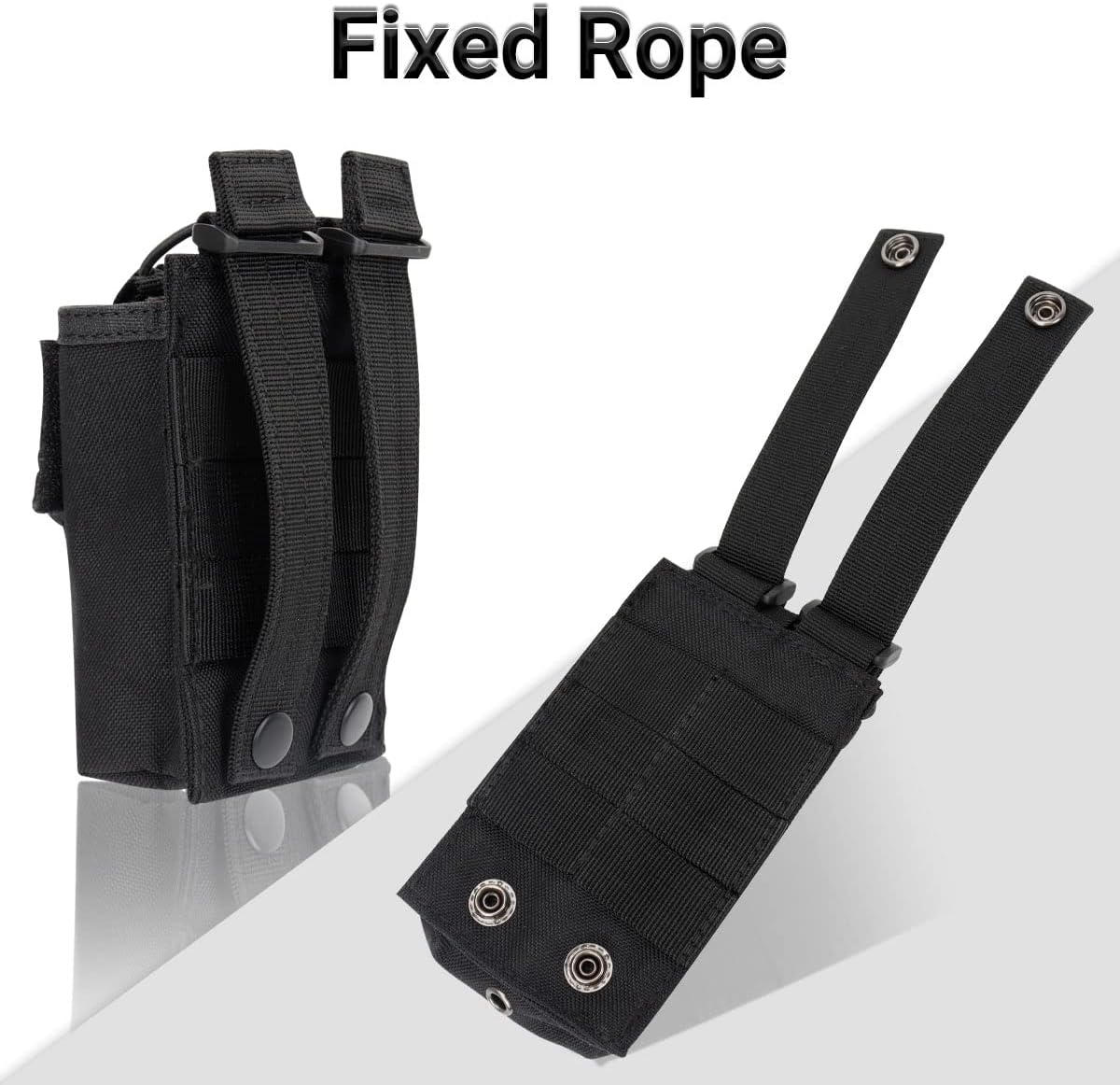 Tactical Radio Holster Case Molle Radio Pouch Military Heavy Case Accessories Radio Holder Duty Belt Holster Bag for