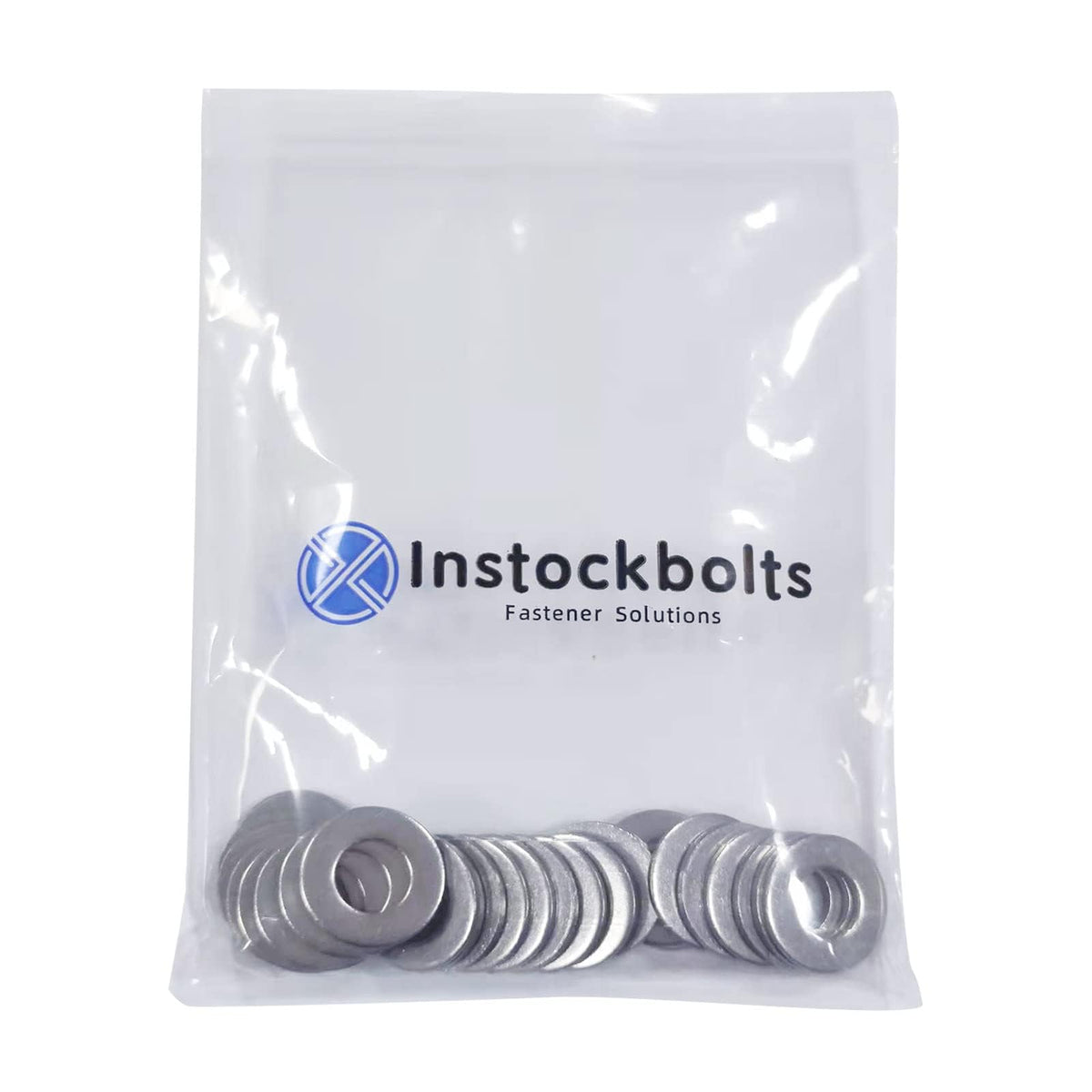 1-1/4" x 2.5"OD Flat Washer, 18-8 (304) Stainless Steel Washers Flat, 2PCS