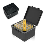 20 Slots 18650 Battery Storage Case Holder Container Box，High Capacity