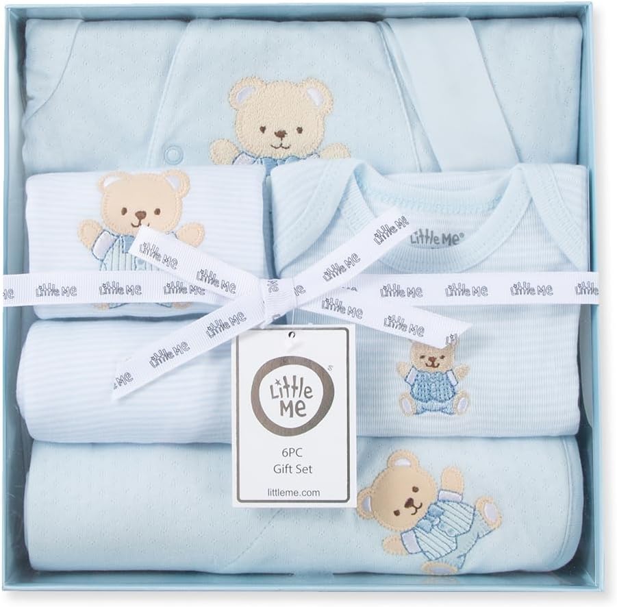 Baby Boys & Girls 6-Piece Layette Gift Set With Giftable Box