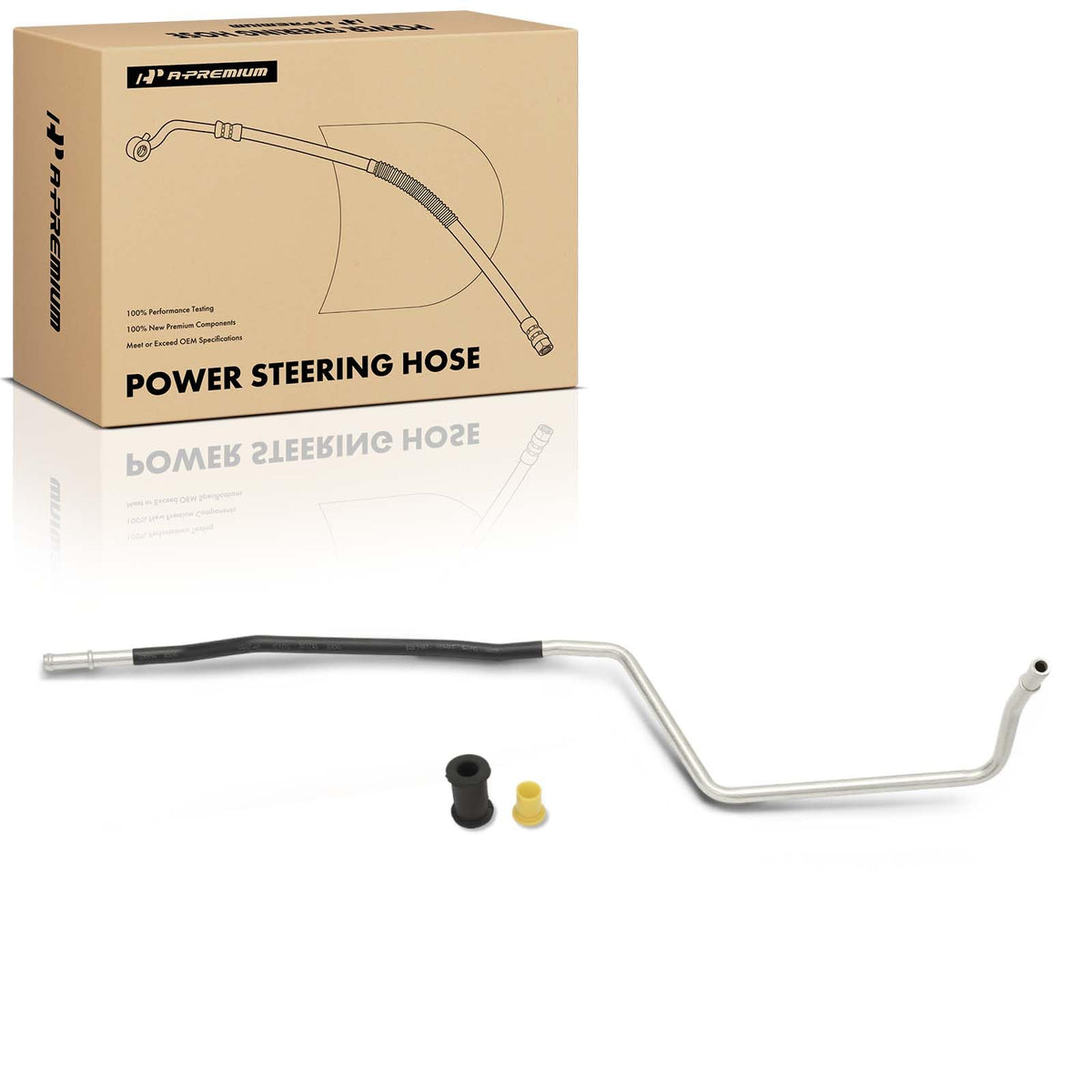 A-Premium Power Steering Return Hose Assembly Compatible with Honda