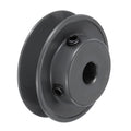 uxcell AK25-1/2 V-Belt Sheave 1/2" Bore, 2.5" OD, Single Groove Web Sheave