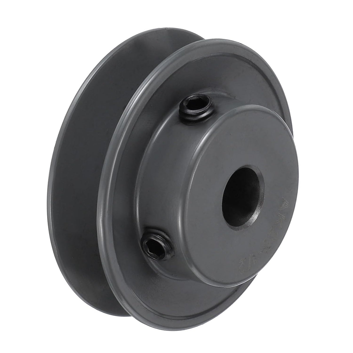 uxcell AK25-1/2 V-Belt Sheave 1/2" Bore, 2.5" OD, Single Groove Web Sheave