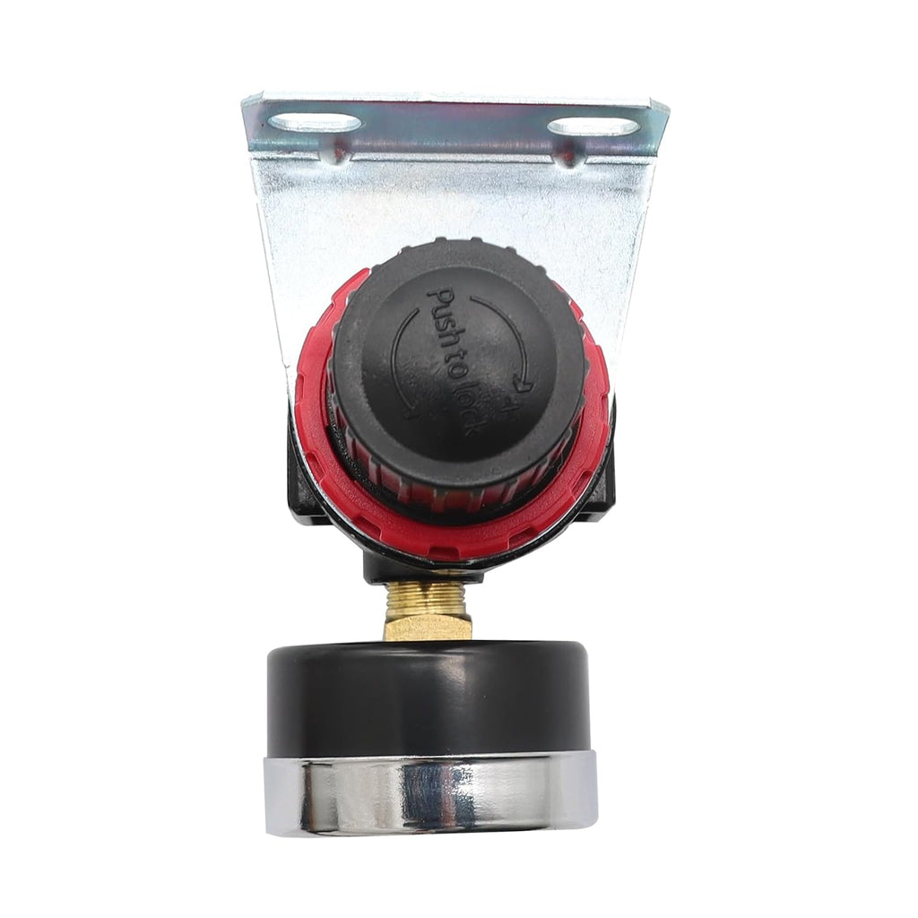 AR2000 Pneumatic Air Compressor Pressure Regulator with Bracket and Gauge Female Thread 1/4 NPT 0-145 PSI