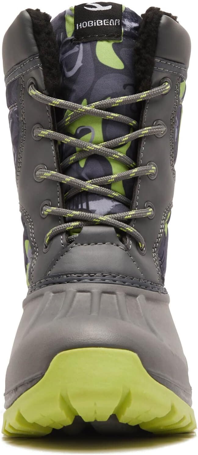 Boys' Waterproof Winter Snow Boots with Insulation for Cold Weather