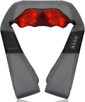 Shiatsu Neck Massager with Heat for Pain Relief Deep Tissue, 2026 Upgraded 3D Back Shoulder Kneading Massage Pillow