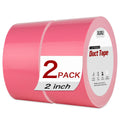 2 Pack Pink Duct Tape Heavy Duty Waterproof 40 Yards x 2 Inch Total