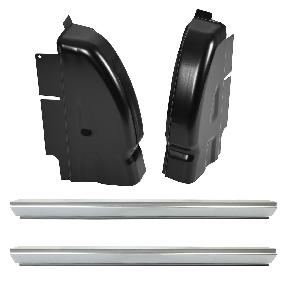 KUAFU Rocker Panel and Cab Corner Compatible with 2002-2009 Ram