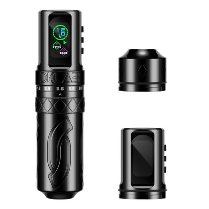 DKLAB Mizar Tattoo Pen Machine,Rotary Tattoo Gun Kit Load Strong Japanese Coreless Motor,Stroke Adjustable Start from