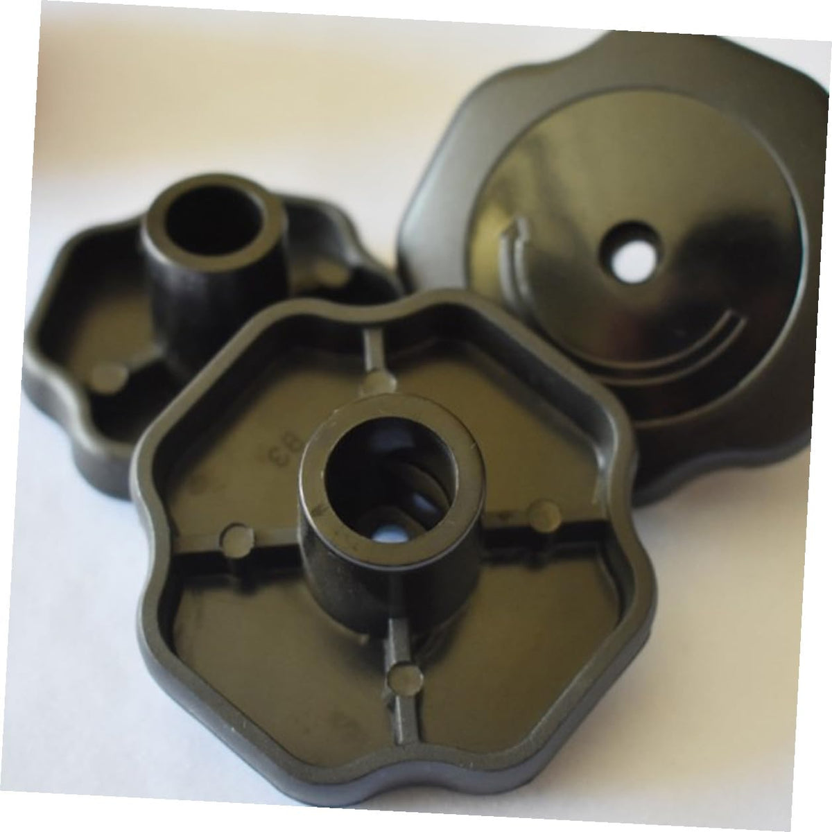 Cooker Cover Knob Replacement 4Pcs Plastic 19mm for Pressure Cookers