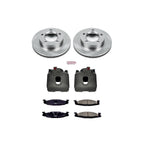 PowerStop Replacement Brake Pad Rotor Caliper Kit Front KCOE5067