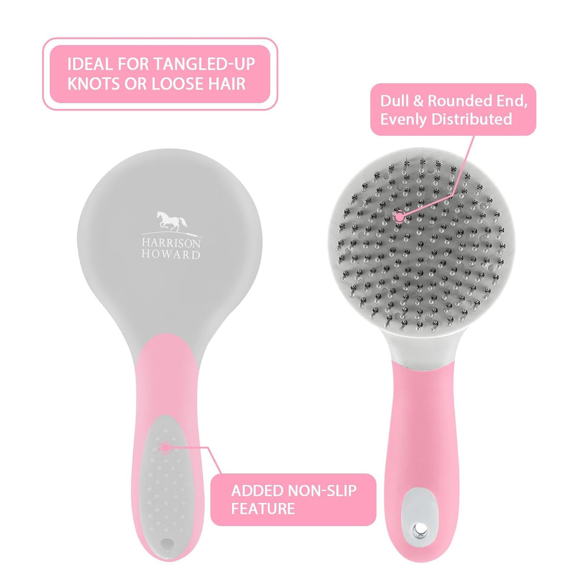 Horse Mane and Tail Brush, Professional Grooming Brush