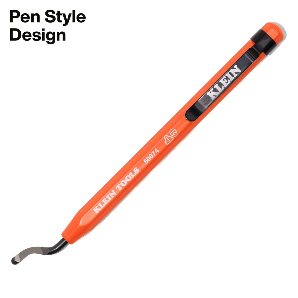 Klein Tools 50074 Pipe Reamer Pen, Professional Reamer Tool. 2-Pack