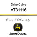John Deere Original Equipment Drive Cable #AT31116