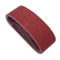 4 x 24 Inch Sanding Belt 80 Grit,12 Pack