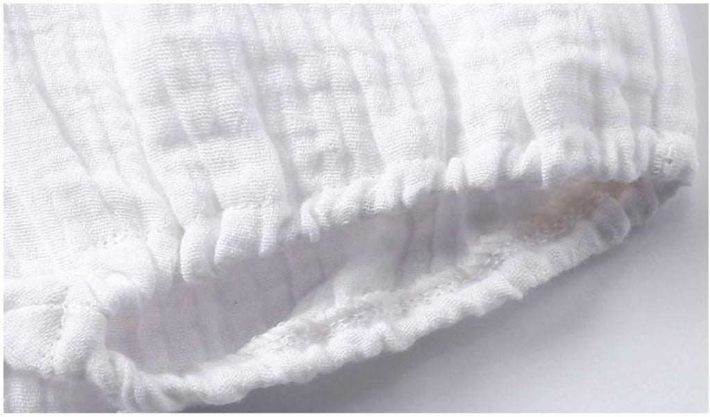 Baby Cotton Gauze Baby Bottom Bloomers Diaper Cover, Big PP Shorts for Toddler Boys Girls