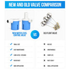 Float Valve 1/2" Top Automatic Water Level Control Valve for Water Tank