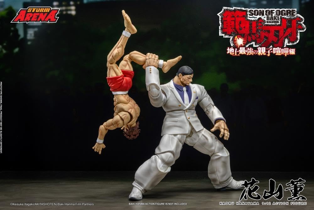 Storm Arena Baki Hanma: Son of Ogre Kaoru Hanayama 1/12th Scale Collector Action Figure
