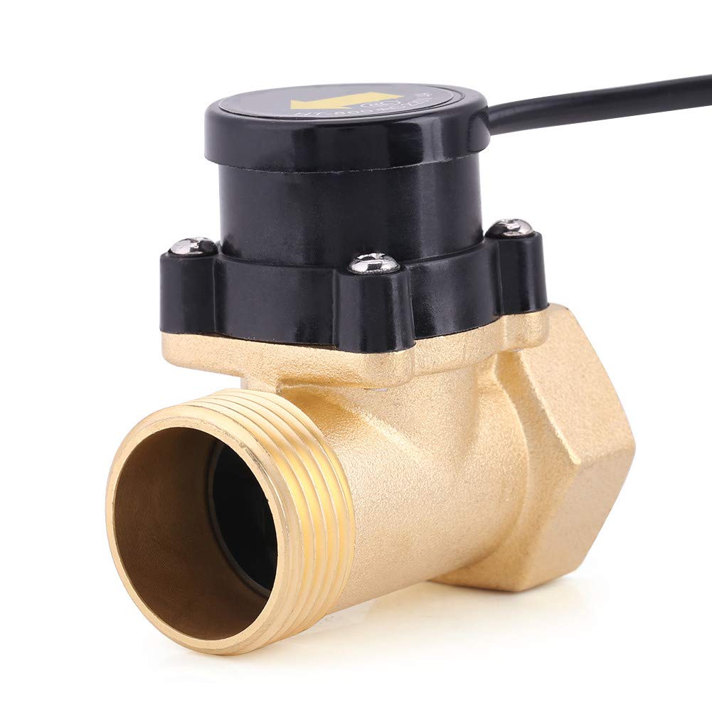 Jeanoko 1 Inch Switch Water Switch HT-800 G1 Thread 220V Sensor Automatic High Temperature Control Switch for Low Pressure Ignition Male Thread