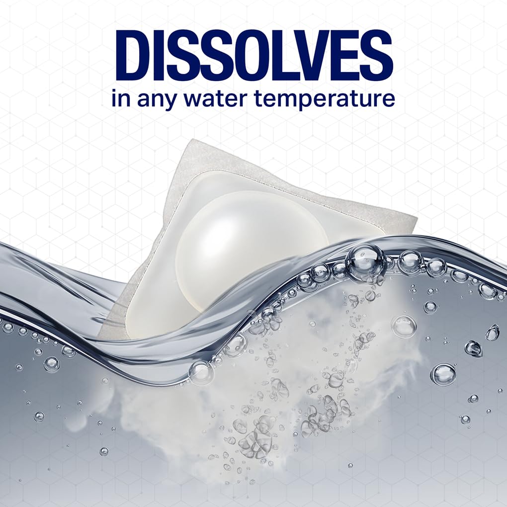 Activewear Laundry Detergent Packs, Unscented, 75 Count