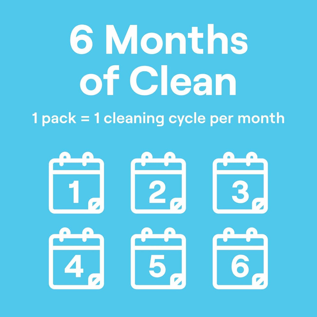 Machine Cleaner, 6 Count