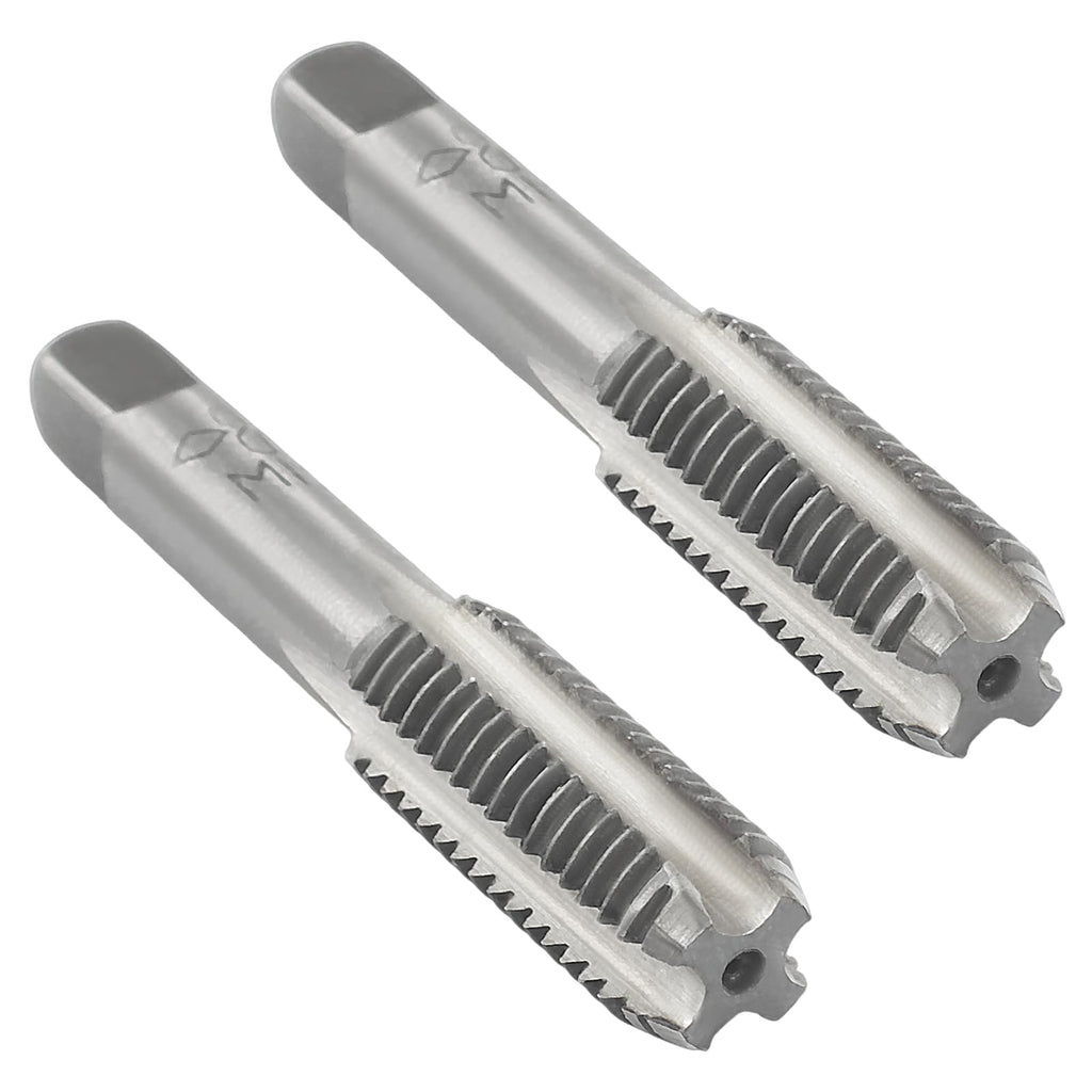 PCASVV 2Pcs HSS M12 x 1.75 Tap & Thread Chaser, Metric Right Hand