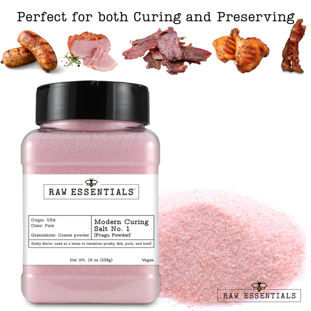 Pink Modern Curing Salt No. 1, 19 Ounce Bottle