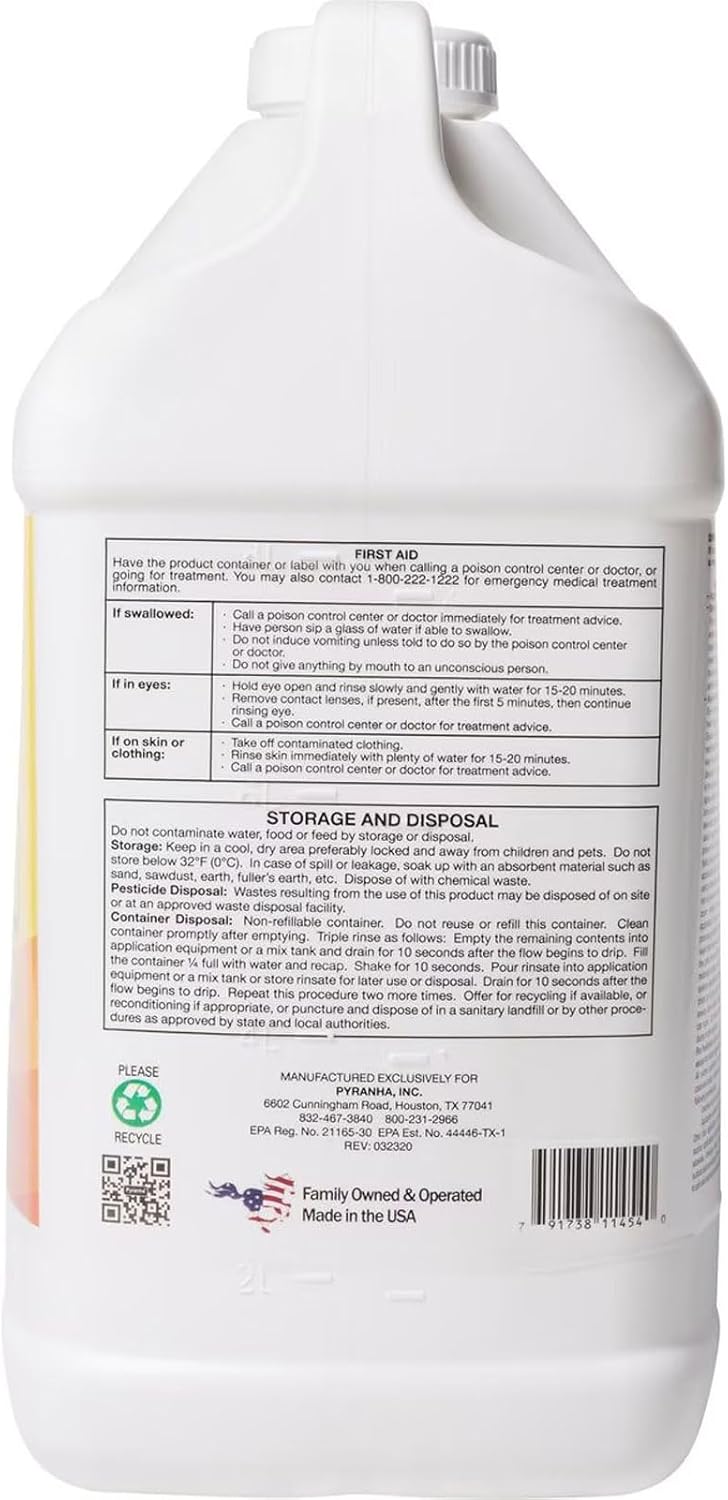 1-10 HPS Concentrate Refill - 2.5 Gallon for 30 Gal Automatic Spray Systems Indoor Barn Fly Control | Repels Horn