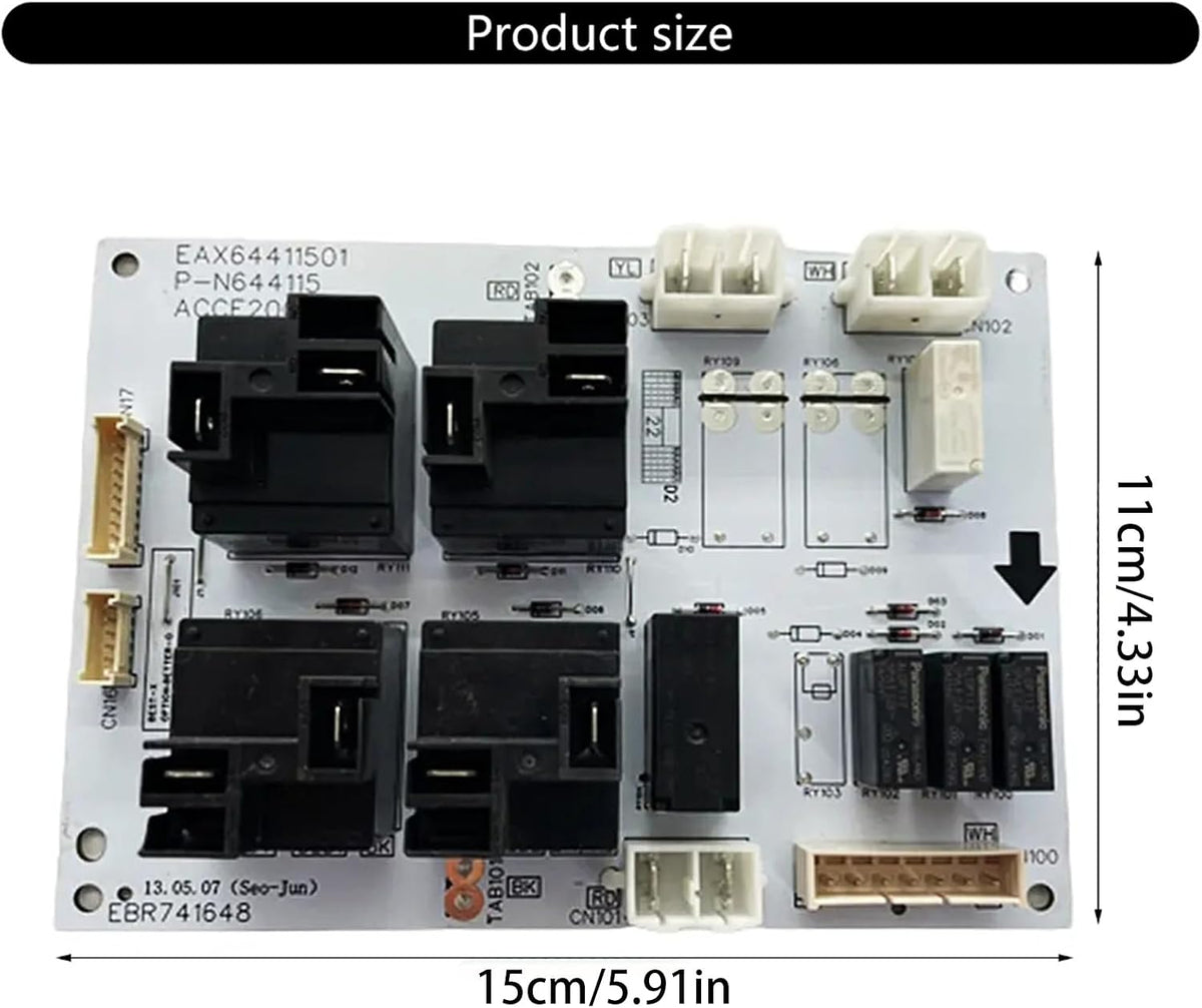 Oven Ranges Relays Control Board EBR74164805 Oven Temperature Control Board Replacement Part for LRE3021ST LRE3083SW