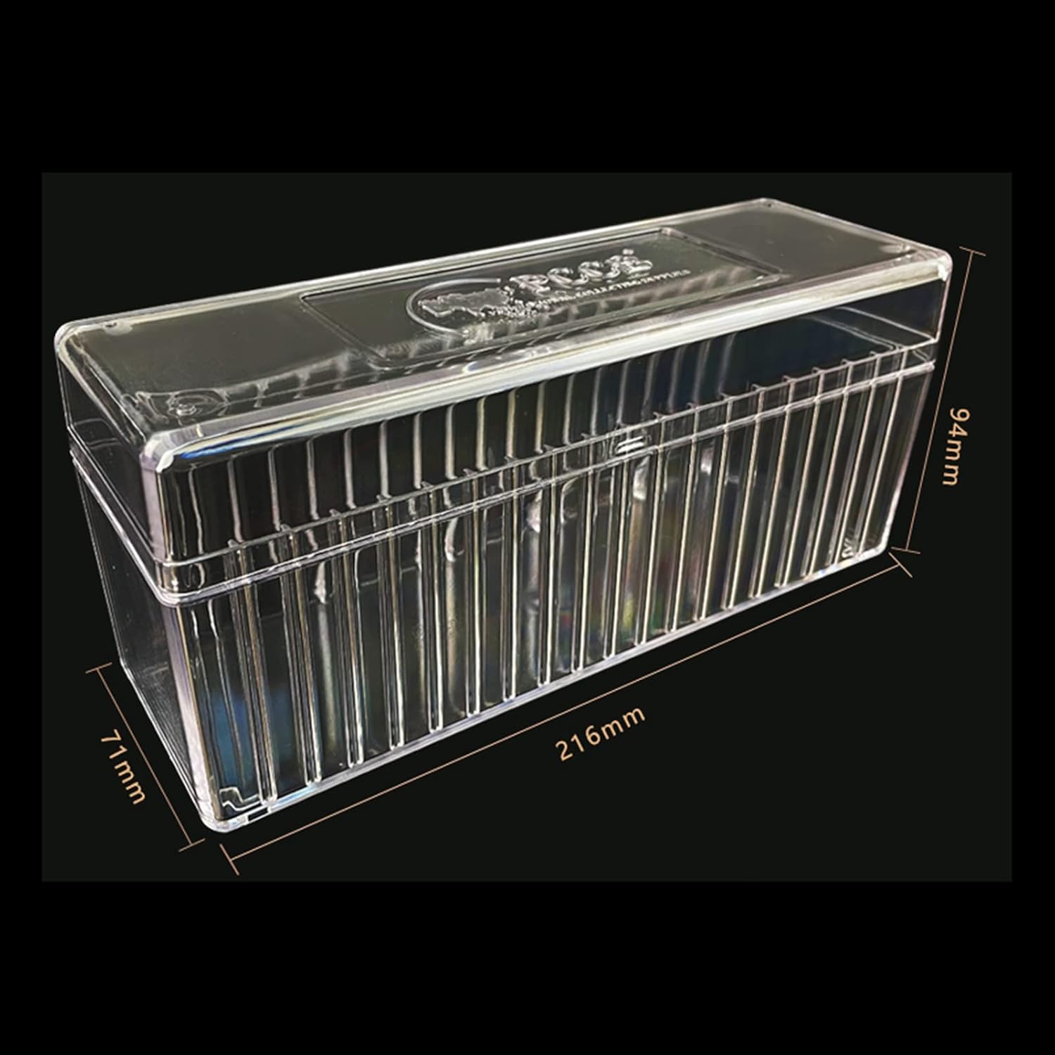 2 Pack Coin Slab Storage Box Fits PCGS,NGC, Slab Coin Holder,Clear | graded coin slab case, 40 Slots