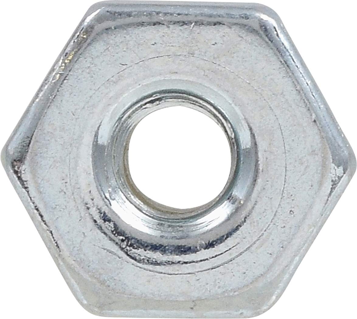Hillman Zinc-Plated Steel Nylon Insert Stop Lock Nuts #6-32 Coarse Thread