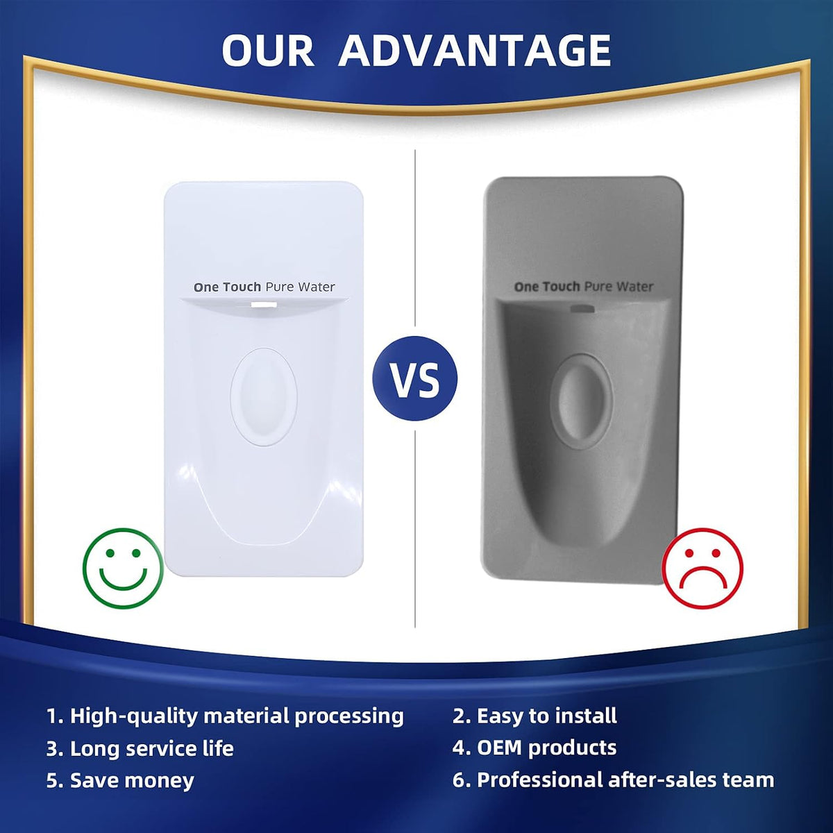 DA97-12942A (OEM) Refrigerator Water Dispenser Cover fit for Samsung