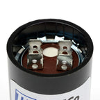 2 Pack TEMCo 378-454 uF MFD CD60 Start Capacitor 110-125V AC Round | 50/60 Hz Motor Start Capacitor for HVAC, Compressor, Pump