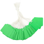 200Pcs Price Tags with String Attached, 1.4x1.8 in Green Gift Tag