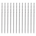 HARFINGTON 12pcs Micro Jobber Twist Drill Bits #75 0.5mm / 0.02"