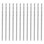 HARFINGTON 12pcs Micro Jobber Twist Drill Bits #75 0.5mm / 0.02"