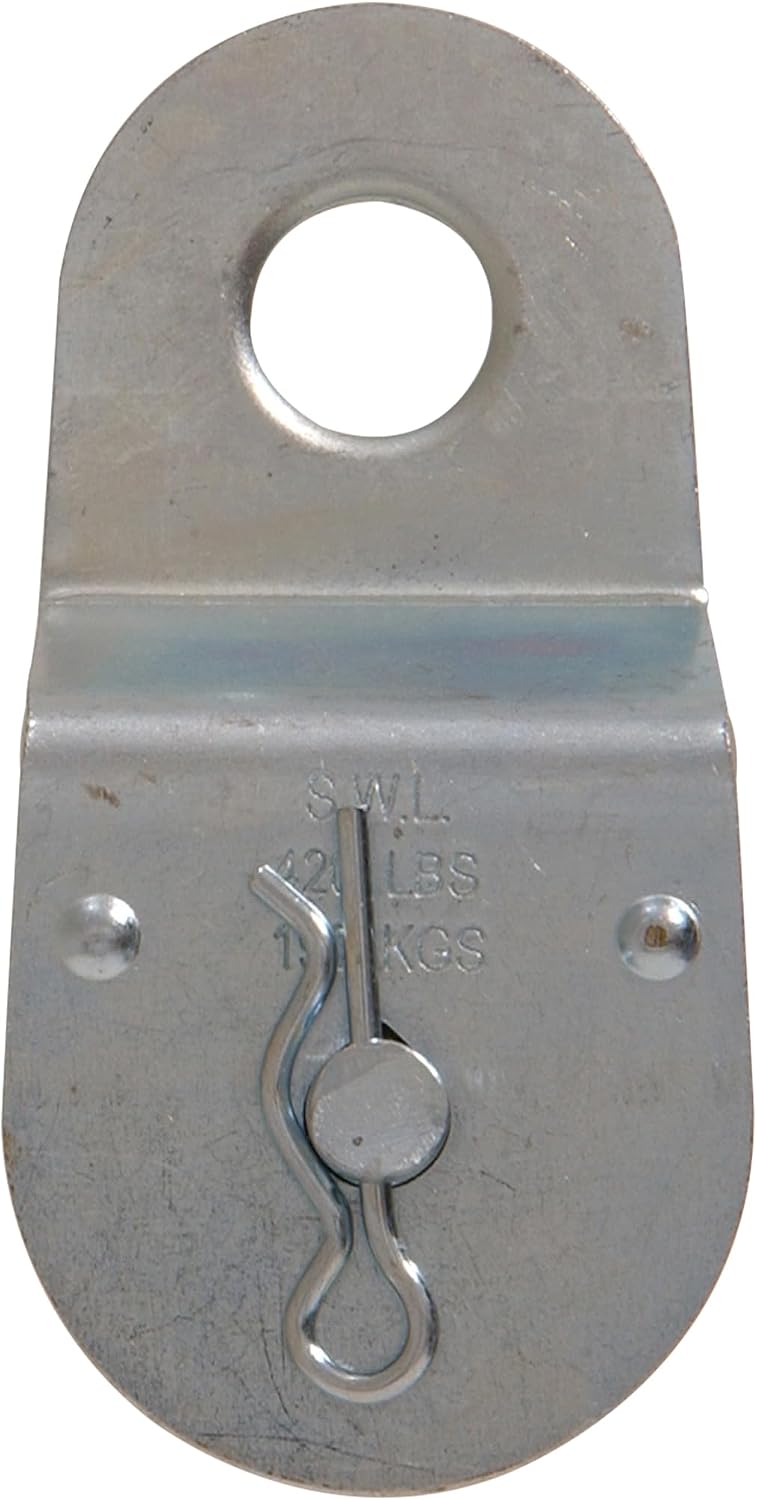 Hardware Essentials Double Sheave Fixed Pulley (1-1/2")