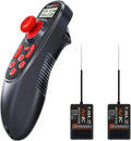 HOTRC DS-600 6CH 2.4GHz RC Transmitter and Receiver Remote Controller with DS 600 PWM 6 Channel Receiver for RC Boat