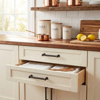 10 Pack 8 Inch Solid Kitchen Cabinet Handles Oil Rubbed Bronze Heavy Duty Cabinet Pulls Drawer Pulls Cabinet Hardware