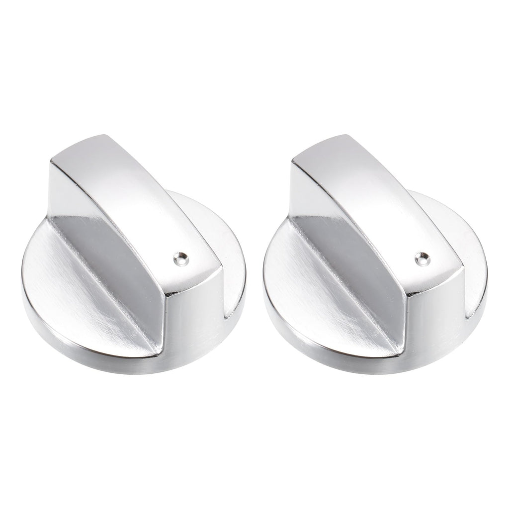 uxcell 2Pcs Gas Stove Knob 6mm Cooker Replacement Knobs Angle: 0°