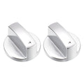 uxcell 2Pcs Gas Stove Knob 6mm Cooker Replacement Knobs Angle: 0°