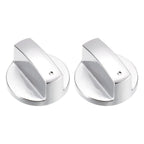 uxcell 2Pcs Gas Stove Knob 6mm Cooker Replacement Knobs Angle: 0°