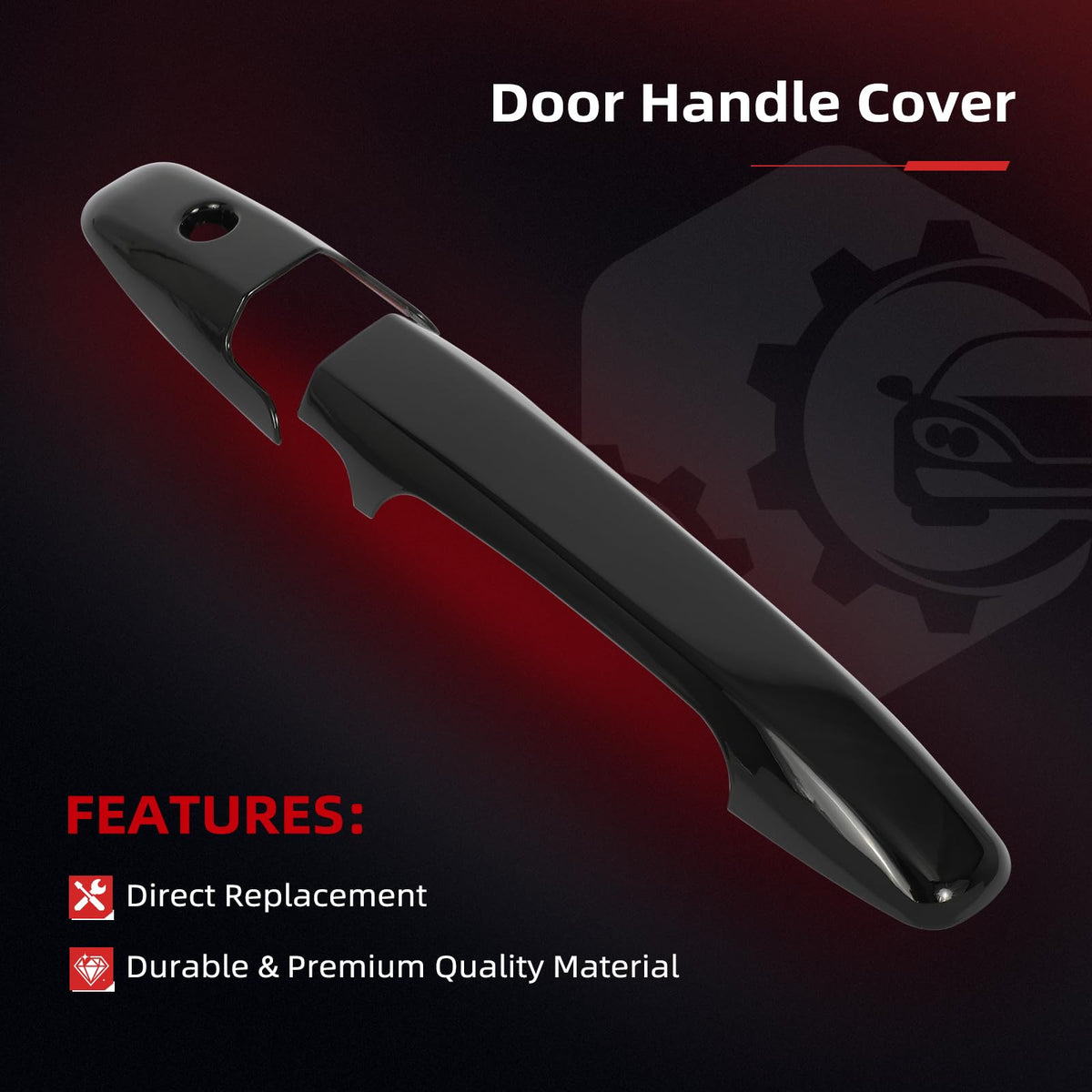 cciyu Exterior Door Handle Cover fit for Honda Civic 2006-2011