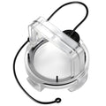 Colingmill RV Sewer Valve Cap with Handle,1 Pcs,Clear