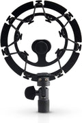 Pro Microphone Shock Mount - Mic Holder Compatible w/Blue Yeti, Snowball & Pro Microphones