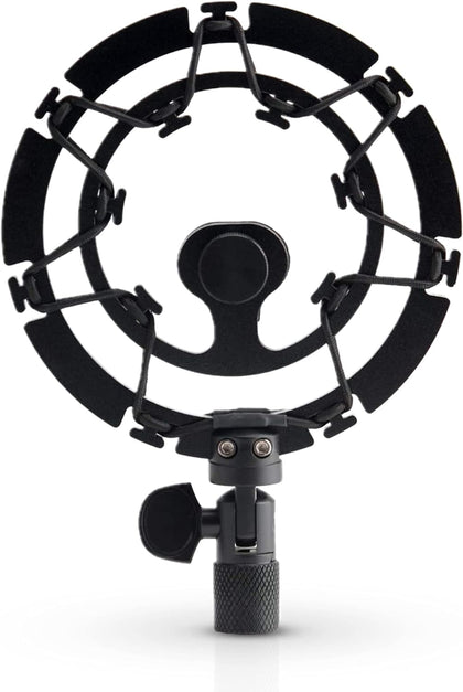 Pro Microphone Shock Mount - Mic Holder Compatible w/Blue Yeti, Snowball & Pro Microphones